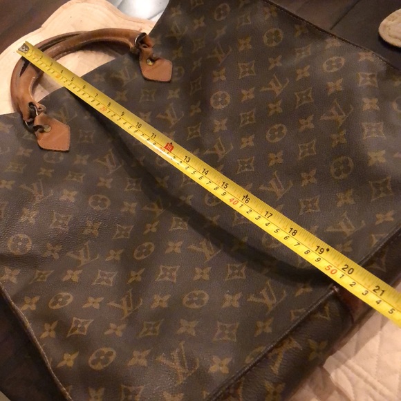 Vintage Louis Vuitton Monogram French country sac plat. A truly iconic bag - Picture 15 of 16